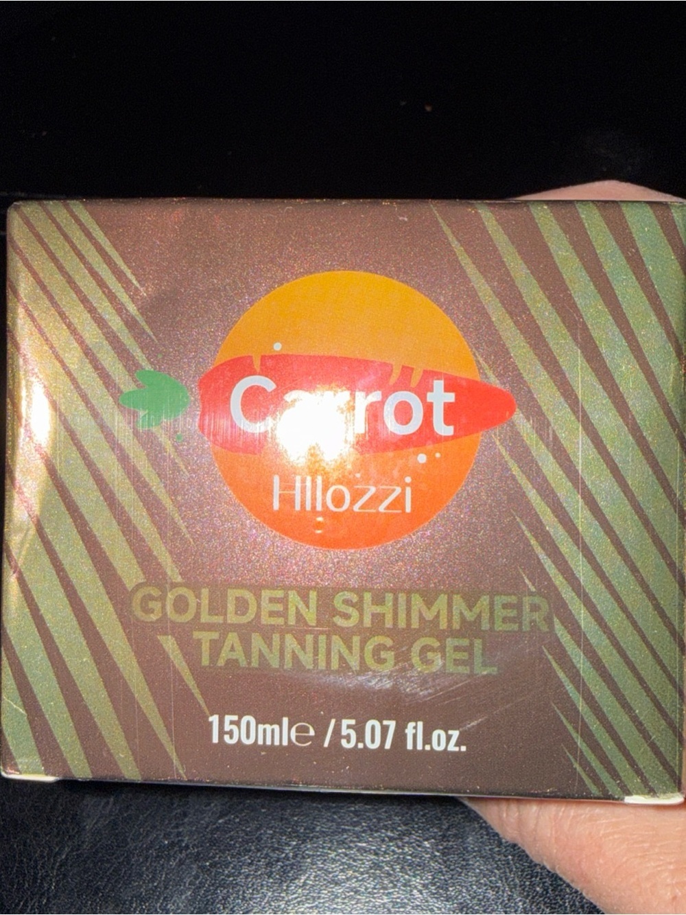 Carrot Hllozzi Golden Shimmer Tanning Gel - SEALED - Picture 3 of 10